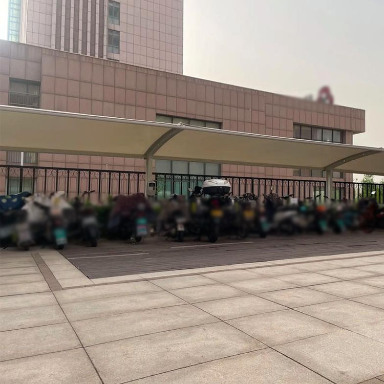 滁州膜结构电动车棚